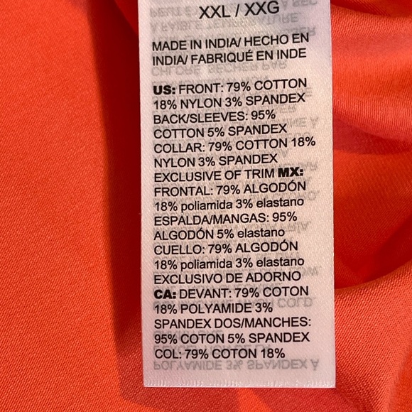 Chico's Tops Short Sleeves Blouse for Women Collared V-Neck - Picture 8 of 8